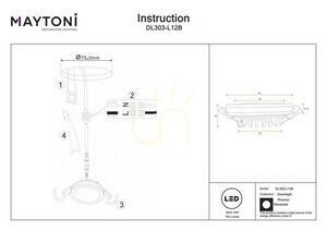 PHANTON DL303-L12B corp de iluminat încastrat Maytoni small 6