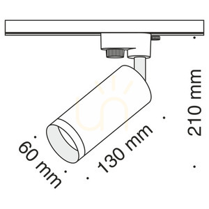FOCUS TR004-1-GU10-B reflector pentru bară Maytoni small 7