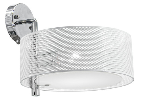 Verifica ANTILA DRS8006/1 lampă de perete 1 lampă.. E27 CROM + PLASĂ ALBĂ