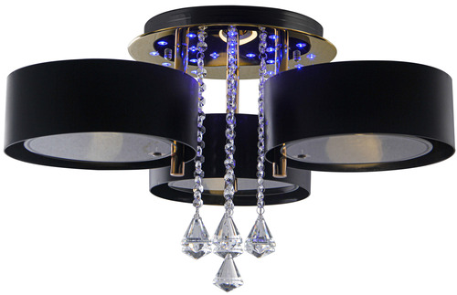 Verifica ANTILA DRS8006/3 plafond E27 3-lumini 22xLED GOLD BLACK