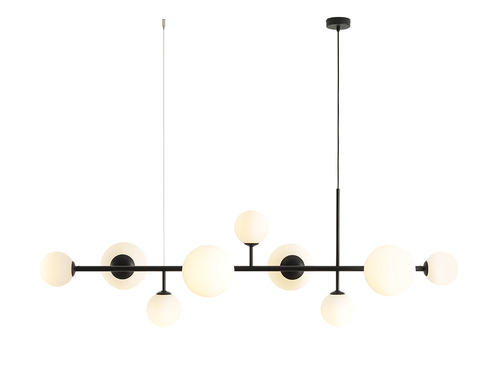 Verifica Lampă suspendată Aldex Dione 9 Black 1092N1