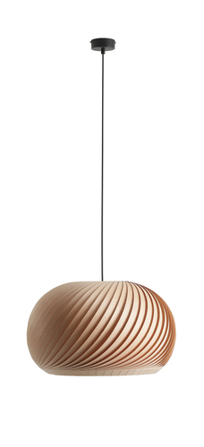 Verifica Lampă suspendată Aldex Nature Dark L Metal Lemn E27 45cm 1110G_L