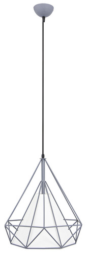 Verifica Lampă PIRAMIDA 8802/1 cordonul pandantiv.1lb.E27 GREY MAT