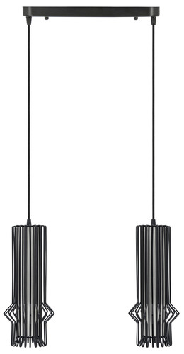 Verifica Lampă STEN 5106/2 pandantiv 2pł.E27 NEGRU