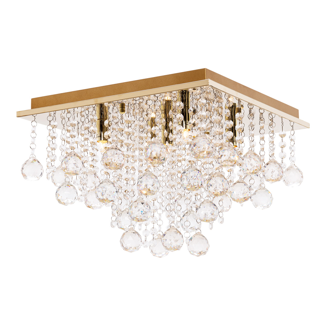 Verifica Lampă de tavan Zuma Line RANGEL RLX92711-5GC auriu Lampă de tavan Zuma Line RANGEL RLX92711-5GC auriu