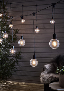 Lanț luminos exterior Markslojd Garden 24 Deco 10 becuri negru 730 cm 108021 small 1