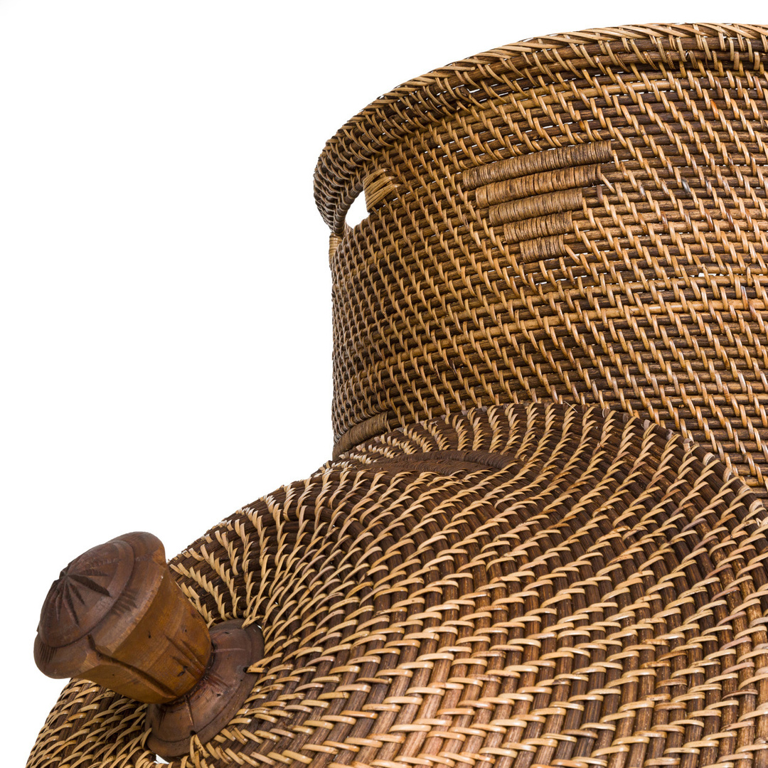 Spectacol Coșul de rufe Colonial - maro natural - XL Coșul de rufe Colonial - maro natural - XL