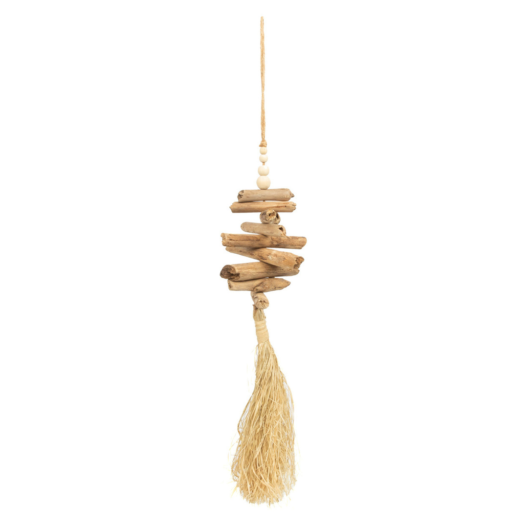 previzualizare Decor de perete lemn driftwood negru maro BAZAR BIZAR, 60x15 cm Decor de perete lemn driftwood negru maro BAZAR BIZAR, 60x15 cm
