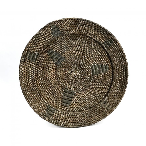 Verifica Farfurie decorativă rattan negru maro BAZAR BIZAR 30 cm