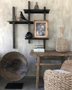Lampă de tavan, decorațiuni - The Dumpling Floor Lamp S, E27, Rattan small 3