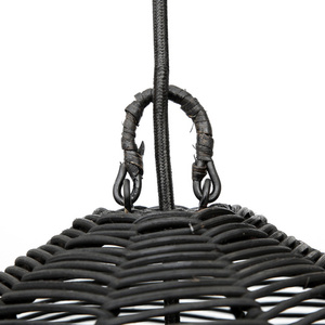Lampă suspendată simplă - The Bala L, E27, Rattan small 4