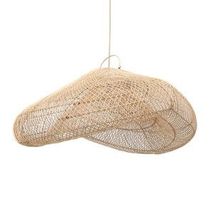Lampă cu nor împletit - The Cloud XXL, E27, Rattan small 0