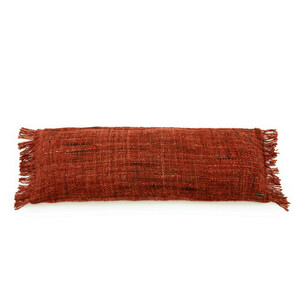 Husă de pernă Bazar Bizar Oh My Gee, roșu vișiniu, 35 × 100 cm small 0