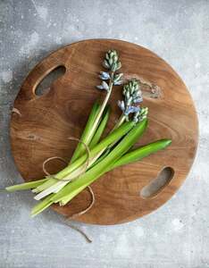 Tavă din rădăcină de tec Bazar Bizar Teak Root M – natur, 35 cm small 12