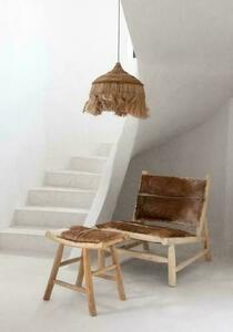 Lampă suspendată din iarbă împletită - The Abaca Hoola L, E27 small 2