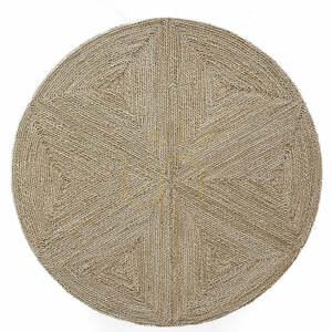 Puf Bazar Bizar The Huge Pouffe din iarbă de mare, natur, Ø100 cm small 6