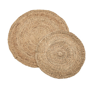 Covor rotund din zambilă de apă natural Ø200 cm small 1
