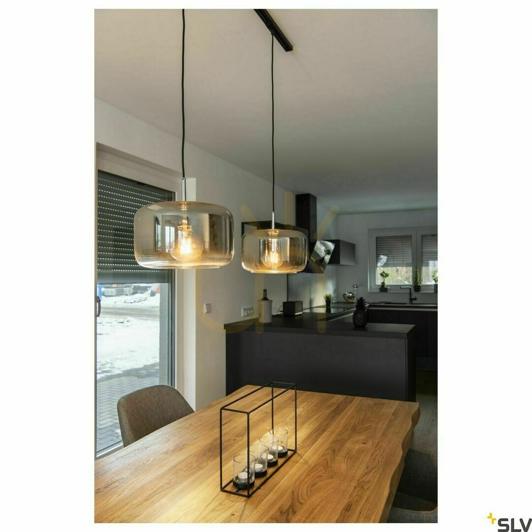 Afişa Adaptor lampă suspendată pentru bară bus monofazată SLV 1 SYSTEM negru 143120 Adaptor lampă suspendată pentru bară bus monofazată SLV 1 SYSTEM negru 143120