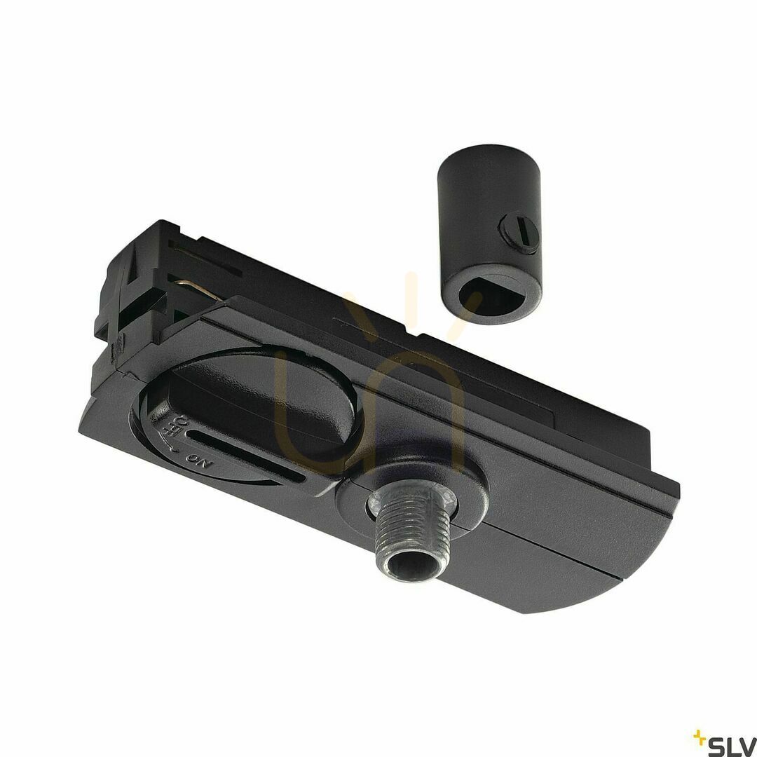 Verifica Adaptor lampă suspendată pentru bară bus monofazată SLV 1 SYSTEM negru 143120 Adaptor lampă suspendată pentru bară bus monofazată SLV 1 SYSTEM negru 143120