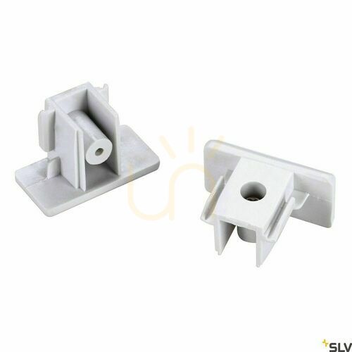 Verifica Set capace capăt șină 1 fază SLV 1 SYSTEM alb 143131