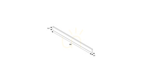 Kit de iluminat pe șină monofazată SLV PURI alb 2 m 3×4,3 W GU10 143191 small 3