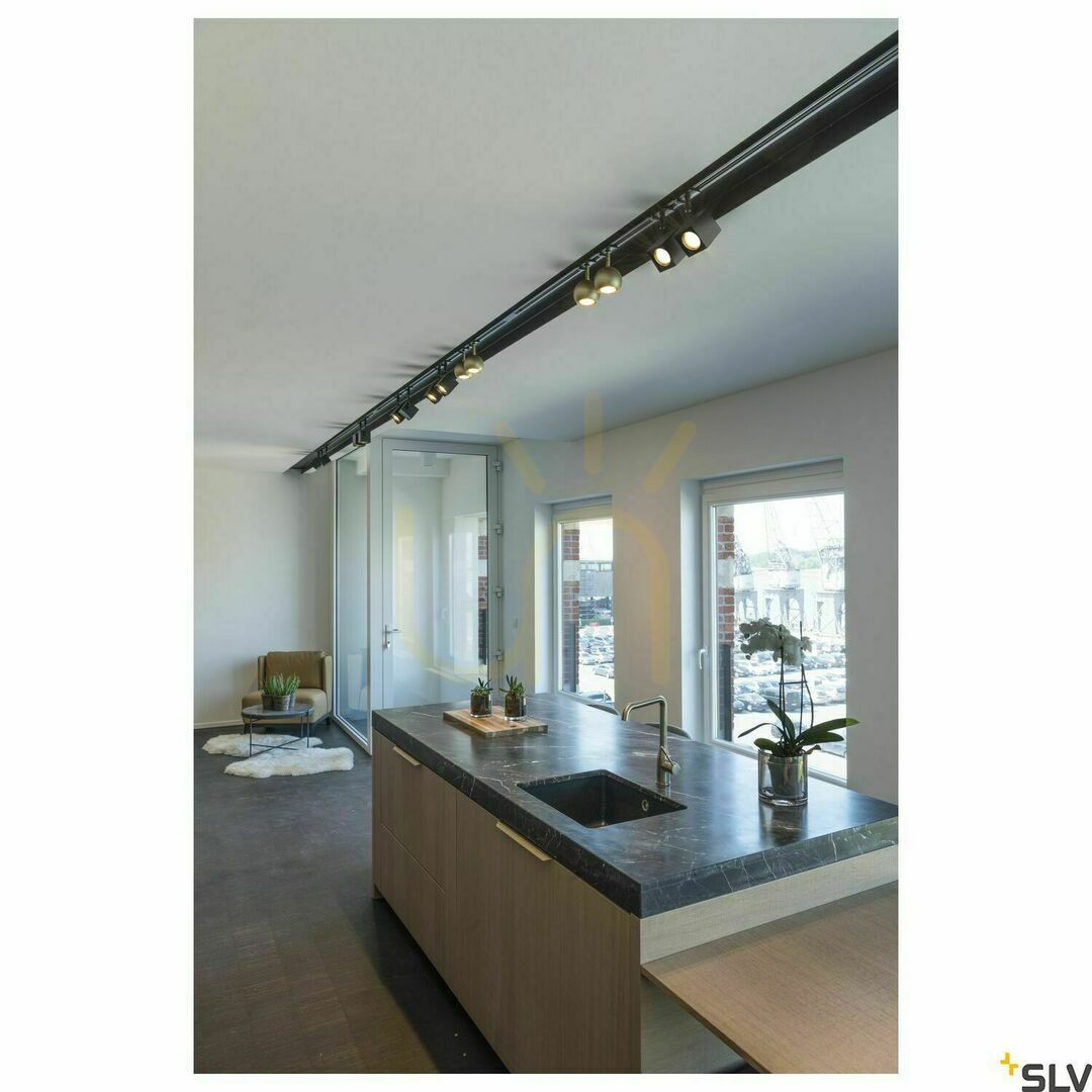 previzualizare Spot pe șină SLV ALTRA DICE negru GU10 50W aluminiu 143350 Spot pe șină SLV ALTRA DICE negru GU10 50W aluminiu 143350
