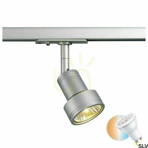 Verifica Spot șină SLV PURI gri GU10 50W 143392