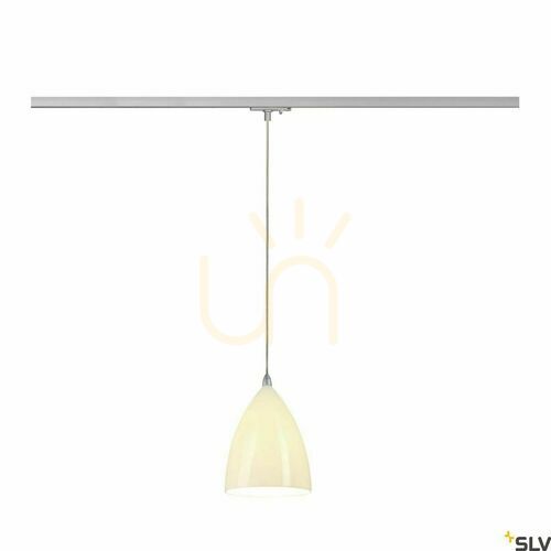 Verifica Lampă suspendată pentru șină SLV TONGA 4 gri/sticlă opal E14 60W 143594