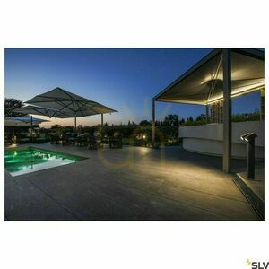 Lampa postala exterior SLV THEO Pathlight antracit 7W IP44 1002871 small 4