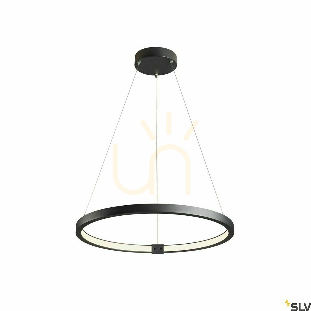 Vedere Lampă suspendată LED SLV ONE 60 DALI negru 24W 3000/4000K 1002909 Lampă suspendată LED SLV ONE 60 DALI negru 24W 3000/4000K 1002909