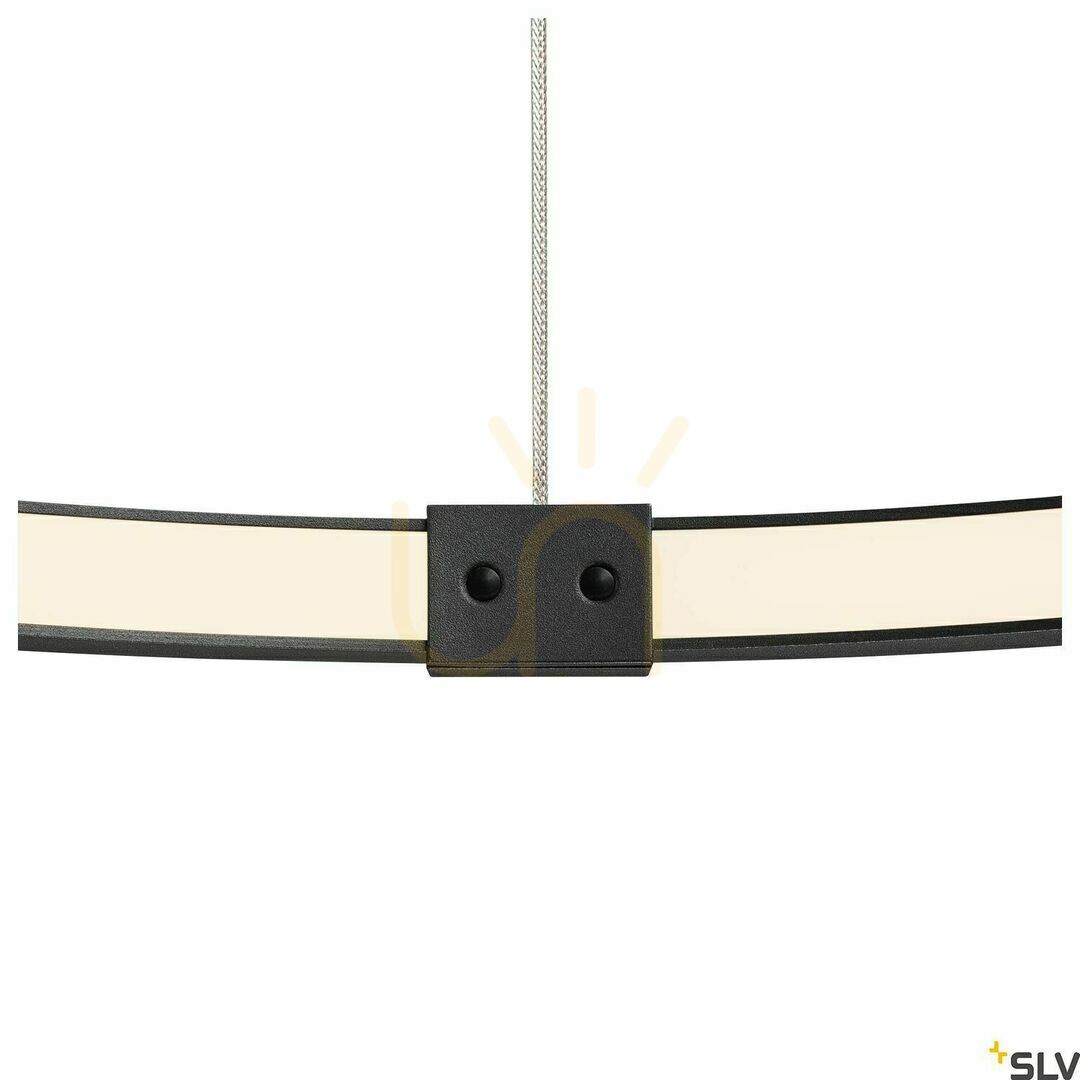 previzualizare Lampă suspendată LED SLV ONE 60 DALI negru 24W 3000/4000K 1002909 Lampă suspendată LED SLV ONE 60 DALI negru 24W 3000/4000K 1002909