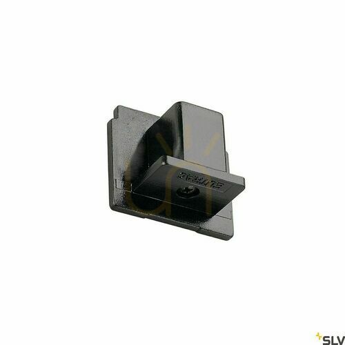 Verifica Capac capăt bară colectoare trifazată SLV EUTRAC negru plastic 145590