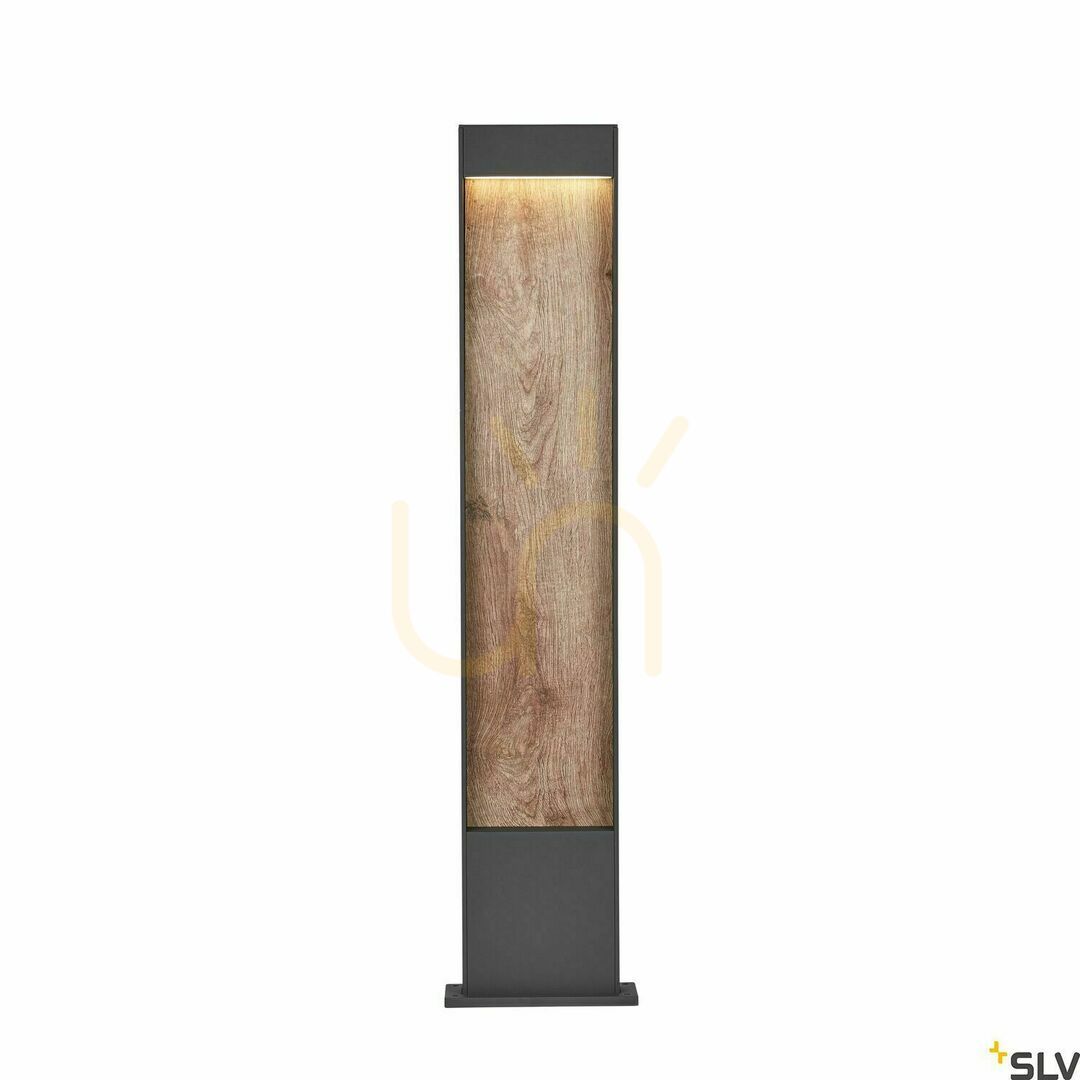 Vedere Lampă stâlp exterior SLV FLATT POLE 100 maro-antracit 10W IP65 1002959 Lampă stâlp exterior SLV FLATT POLE 100 maro-antracit 10W IP65 1002959