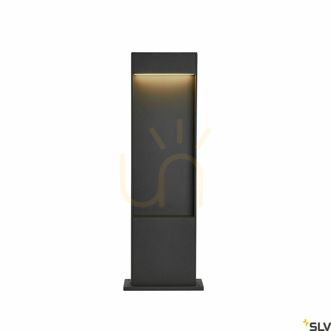 Vedere Lampă stâlp exterior SLV FLATT POLE 65 antracit IP65 LED 10W 1002956 Lampă stâlp exterior SLV FLATT POLE 65 antracit IP65 LED 10W 1002956