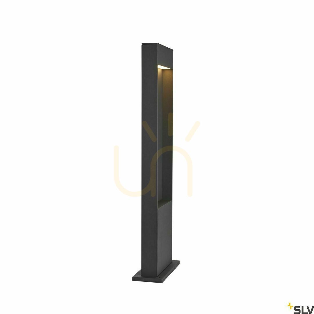 previzualizare Lampă stâlp exterior SLV FLATT POLE 65 antracit IP65 LED 10W 1002956 Lampă stâlp exterior SLV FLATT POLE 65 antracit IP65 LED 10W 1002956