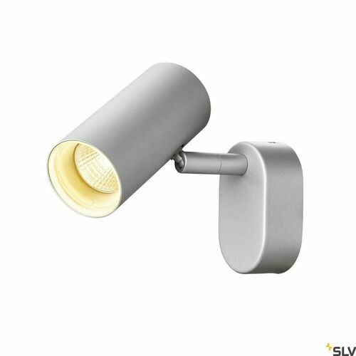 Verifica Spot LED aplicat SLV NOBLO I argintiu 8W 2700K 620lm IP20 1002971