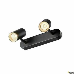 Spot LED aplicat SLV Noblo II negru 16W 2700K 1240lm 1002973 1 Spot LED aplicat SLV Noblo II negru 16W 2700K 1240lm 1002973 small 1