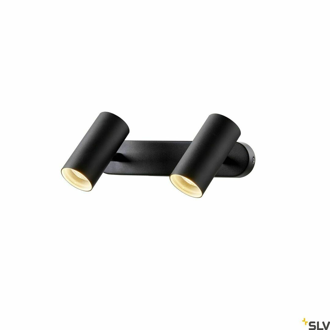 previzualizare Spot LED aplicat SLV Noblo II negru 16W 2700K 1240lm 1002973 Spot LED aplicat SLV Noblo II negru 16W 2700K 1240lm 1002973