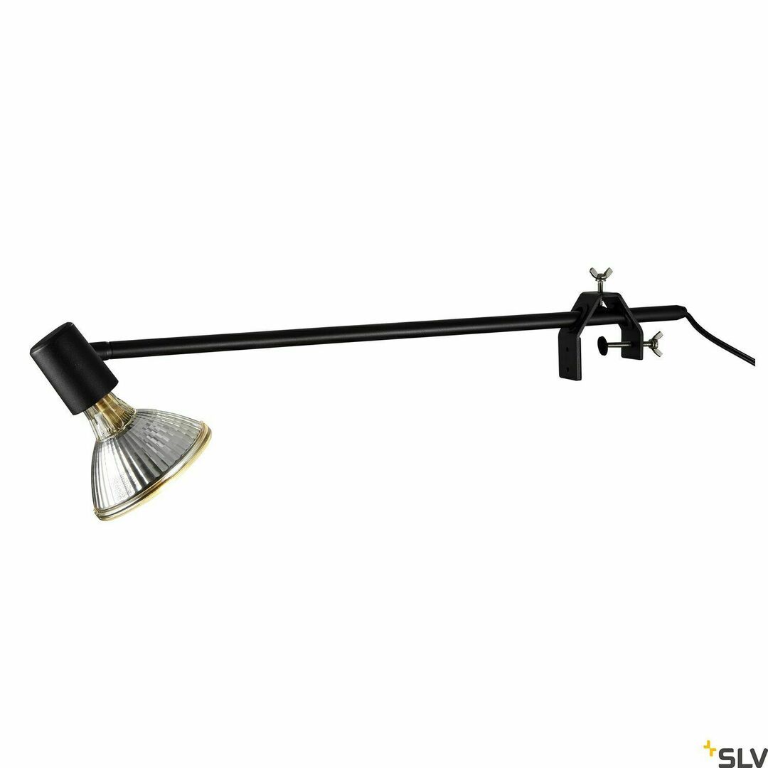 Vedere Spot iluminare tablou SLV Display E27 negru 18.5W 67,4 cm 1002985 Spot iluminare tablou SLV Display E27 negru 18.5W 67,4 cm 1002985