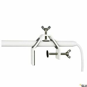 Proiector de expunere SLV SPOT DISPLAY E27 1002986, braț 67,4 cm, prindere cu clemă, înclinabil, alb small 2
