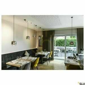 Lampă suspendată SLV PANTILO 20 crom sticlă 15W 1003004 4 Lampă suspendată SLV PANTILO 20 crom sticlă 15W 1003004 small 4