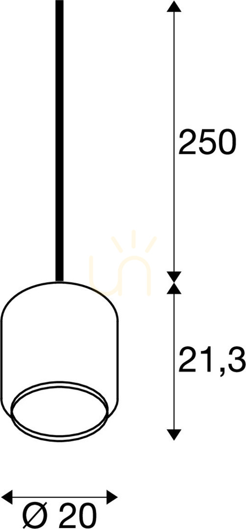 Vedere Lampă suspendată SLV PANTILO 20 crom sticlă 15W 1003004 Lampă suspendată SLV PANTILO 20 crom sticlă 15W 1003004