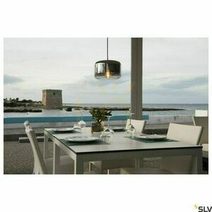 Lampă suspendată SLV PANTILO 28 sticlă cromată E27 28 cm 1003006 small 3