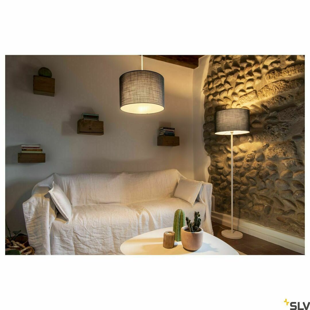 Afişa Lampadar SLV FENDA E27 alb 60W 145 cm 1003031 Lampadar SLV FENDA E27 alb 60W 145 cm 1003031