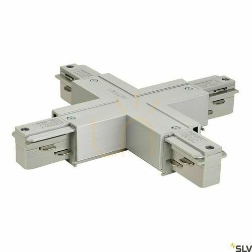 Verifica Conector alimentare X șină trifazată SLV EUTRAC gri 145694