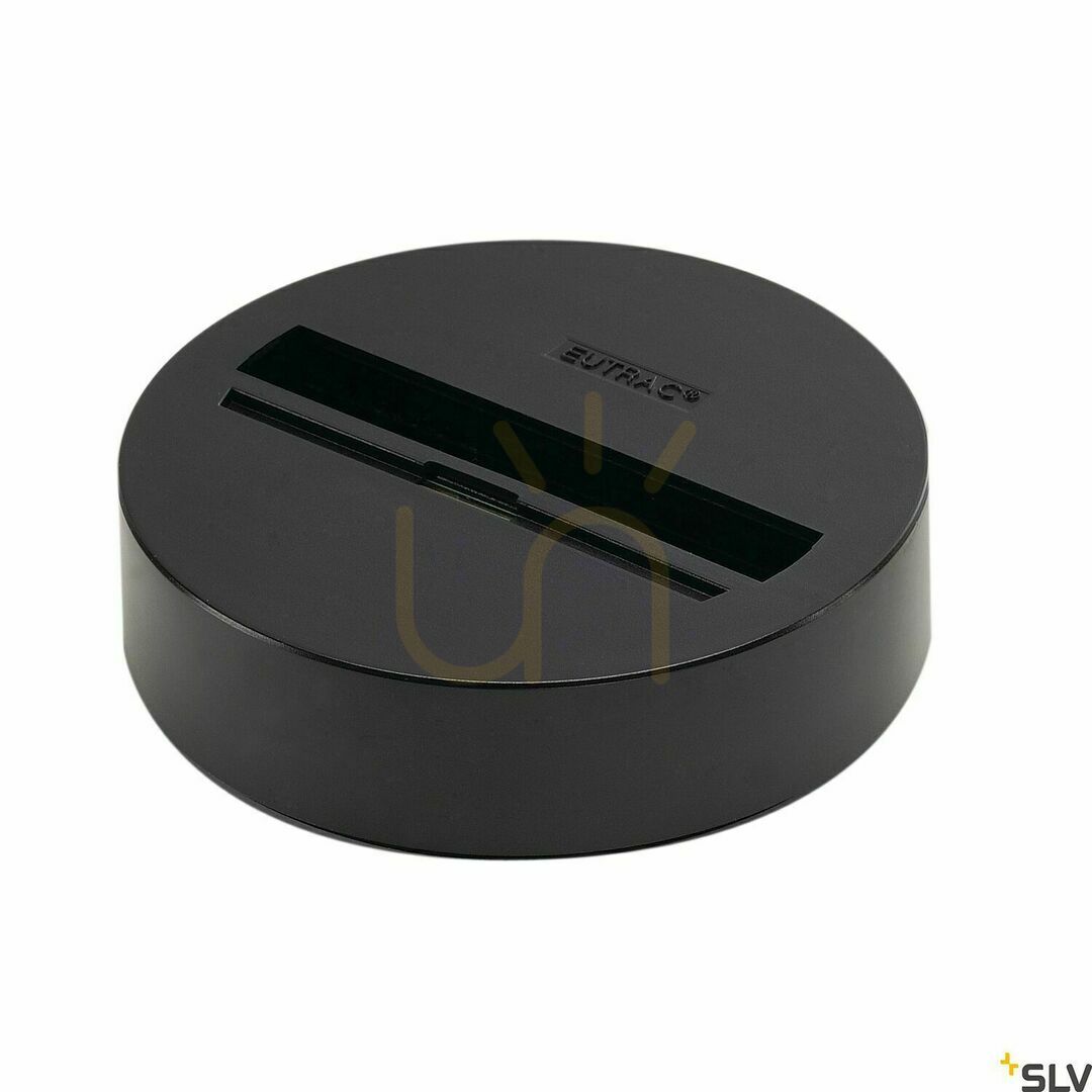 Verifica Rozetă tavan bară colectoare SLV EUTRAC SYSTEM negru 145830 Rozetă tavan bară colectoare SLV EUTRAC SYSTEM negru 145830
