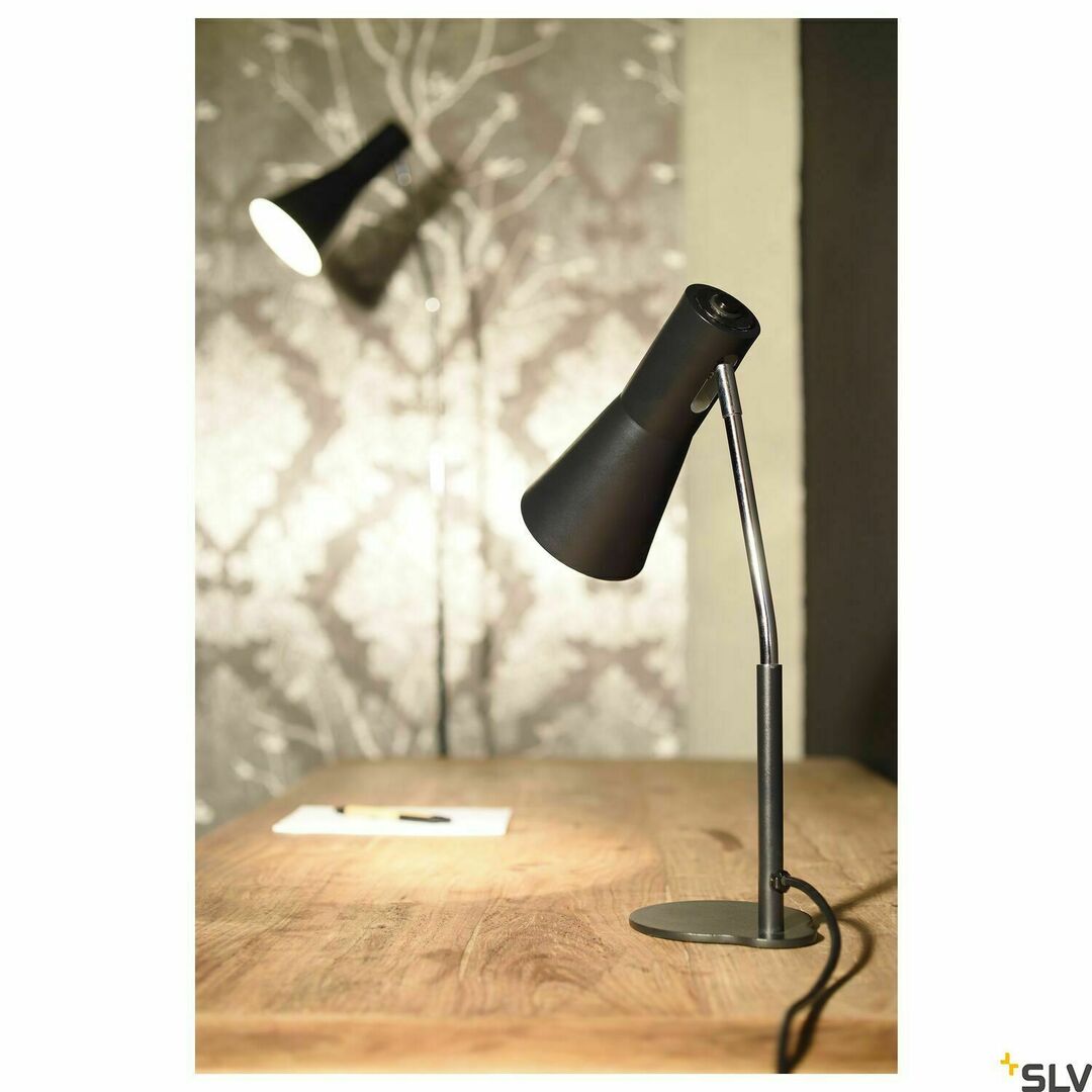previzualizare Lampă de masă SLV PHELIA negru GU10 35W 146000 Lampă de masă SLV PHELIA negru GU10 35W 146000