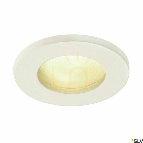 Verifica Spot incastrat exterior SLV DOLIX OUT GU10 alb IP44 50W 1001165