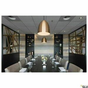 Lampă suspendată SLV PARA CONE 30 cupru E27 60W Ø30 cm 133019 small 1