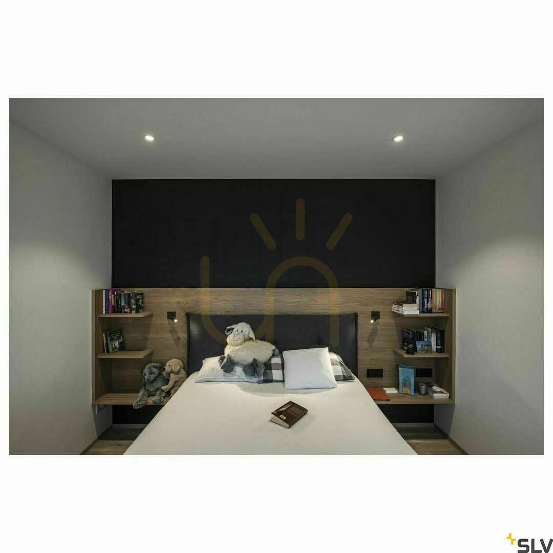 Afişa Spot încastrat SLV DL 126 alb LED 2.8W 3000K 12V 112221 Spot încastrat SLV DL 126 alb LED 2.8W 3000K 12V 112221